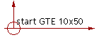 start GTE 10x50